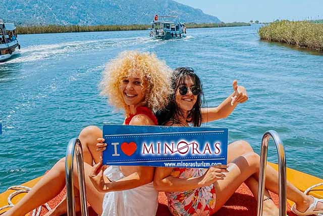 Dalyan'da Tekne Turu